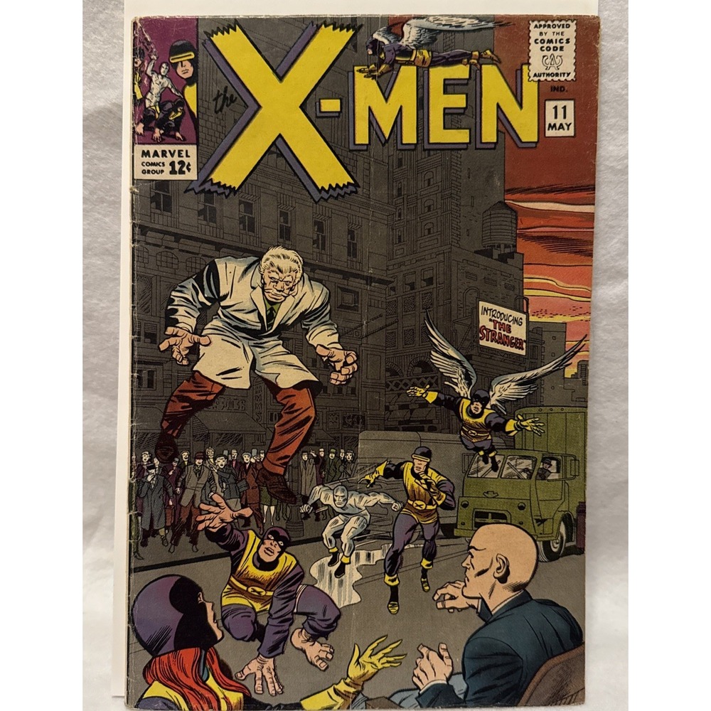 X-Men 11 Marvel 1965 1st App Stranger Stan Lee Jack Kirby Silver Age Comic